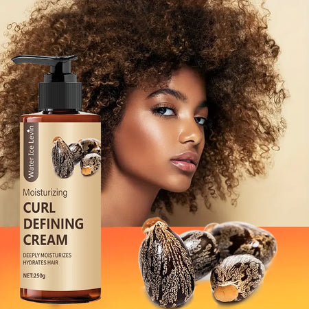 Water Ice Levin Curly Hair Styling Cream &ndash; Long-Lasting Moisturizing Formula