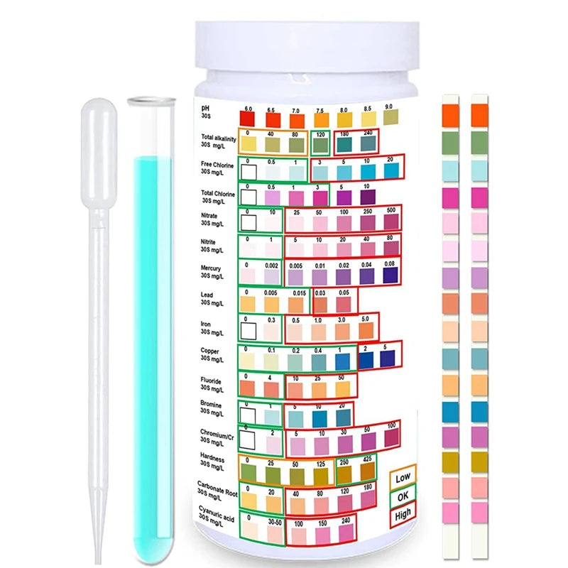 Water Testing Strips &ndash; EPA Approved Home Testing for Lead, Mercury and pH