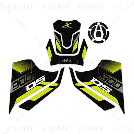 3M Motorcycle Fuel Tank Pad Stickers &ndash; Anti-Slip Protection for Voge Valico 900 DSX 2024 3M Anti Slip  002