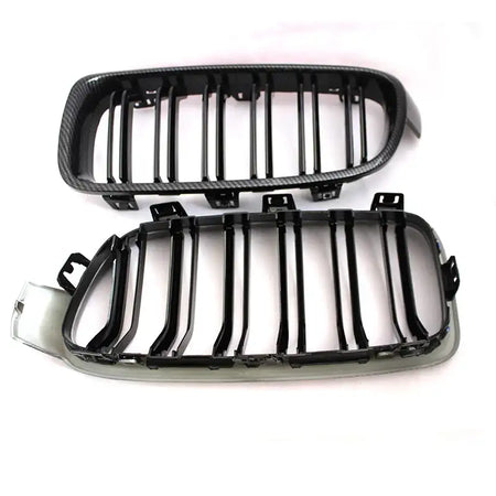 ABS Front Kidney Grille Dual Slat For BMW F30 F31 F35