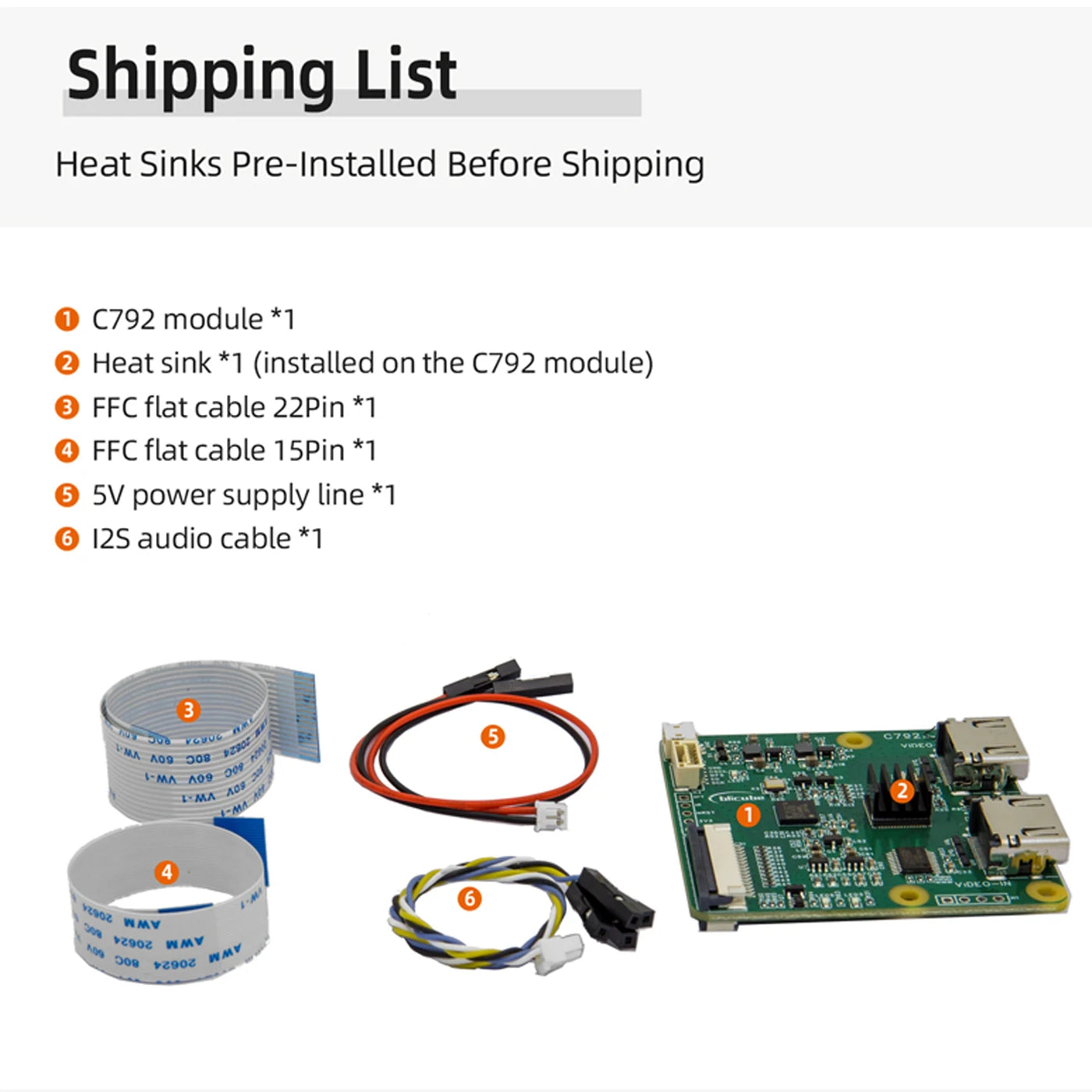 C792 HDMI Compatible to CSI and I2C Bridge Adapter &ndash; 4K at 60Hz Loop Out