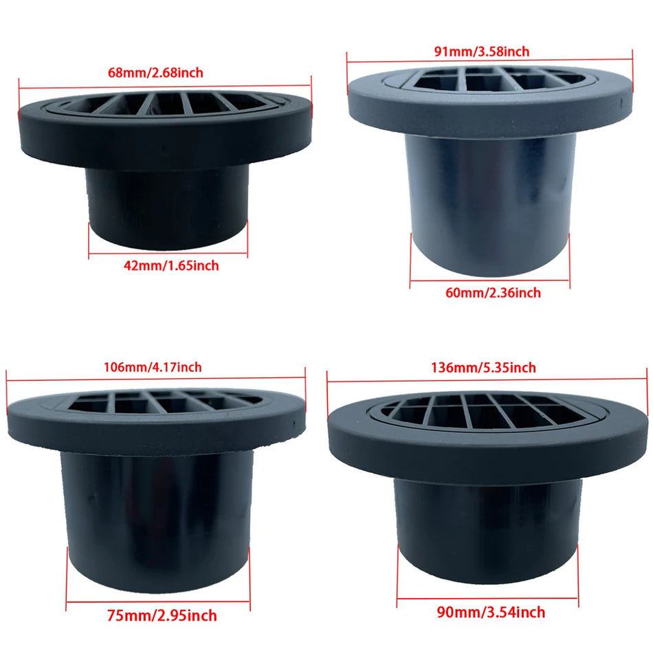 Webasto Eberspaecher Parkeringsvärmare Luftutlopp Rörkoppling