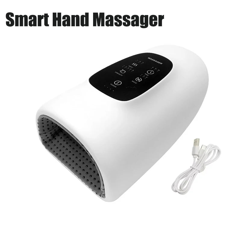 Electric Hand Massager - Airbag Kneading 3 Modes Hot