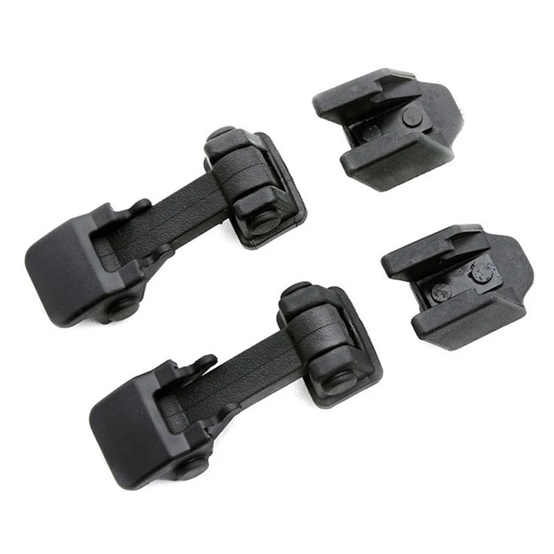 Front Mount Hood Latch Cover for Jeep Wrangler TJ Engine Lock ABS Durable ABS Plastic