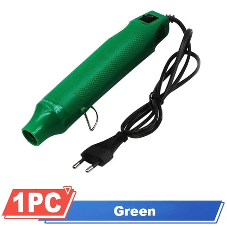 Hot Air Gun 220V - Soldering Temperature Up To 200C Green
