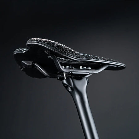 ONIRII 3D Printed Carbon Fibre Bike Saddle &ndash; Comfort &amp; Breathability for Road &amp; MTB