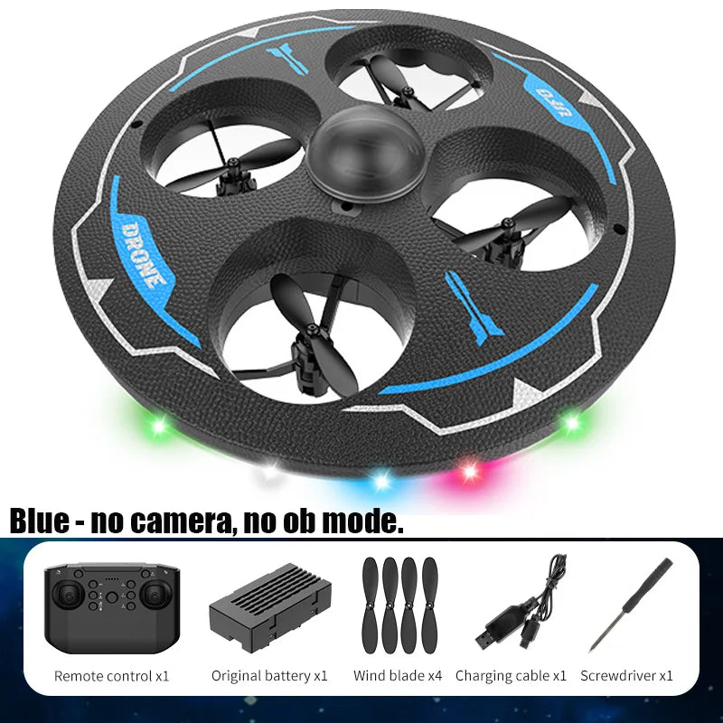 Hywiwine RC Drone with Camera &ndash; Intelligent Obstacle Avoidance BLUE