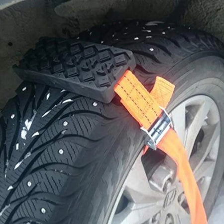 Anti-Skid Car Tire Traction Blocks 1/2pcs &ndash; Universal Fit