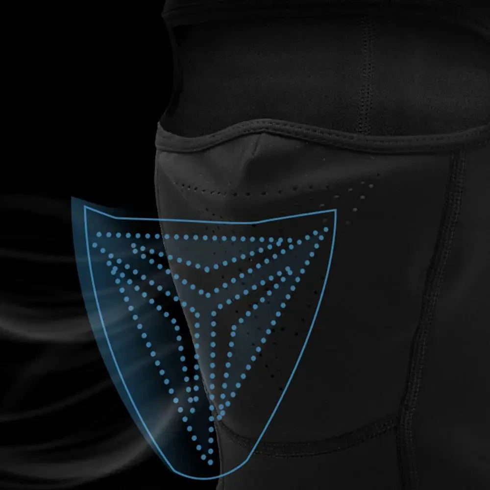 Winter Neck Warmer Thermal Motorcycle Balaclava Moto Mask Waterproof Ski Masks Windproof Elastic Fleece Face Shield by InterCyprus Trading Ltd
