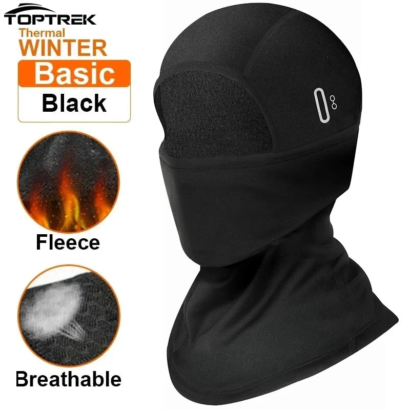 Winter Thermal Balaclava for Cycling, Windproof Liner