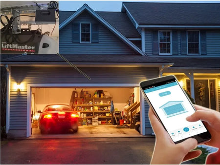 Smart Garage Door Opener with Mobile &amp; Voice Control