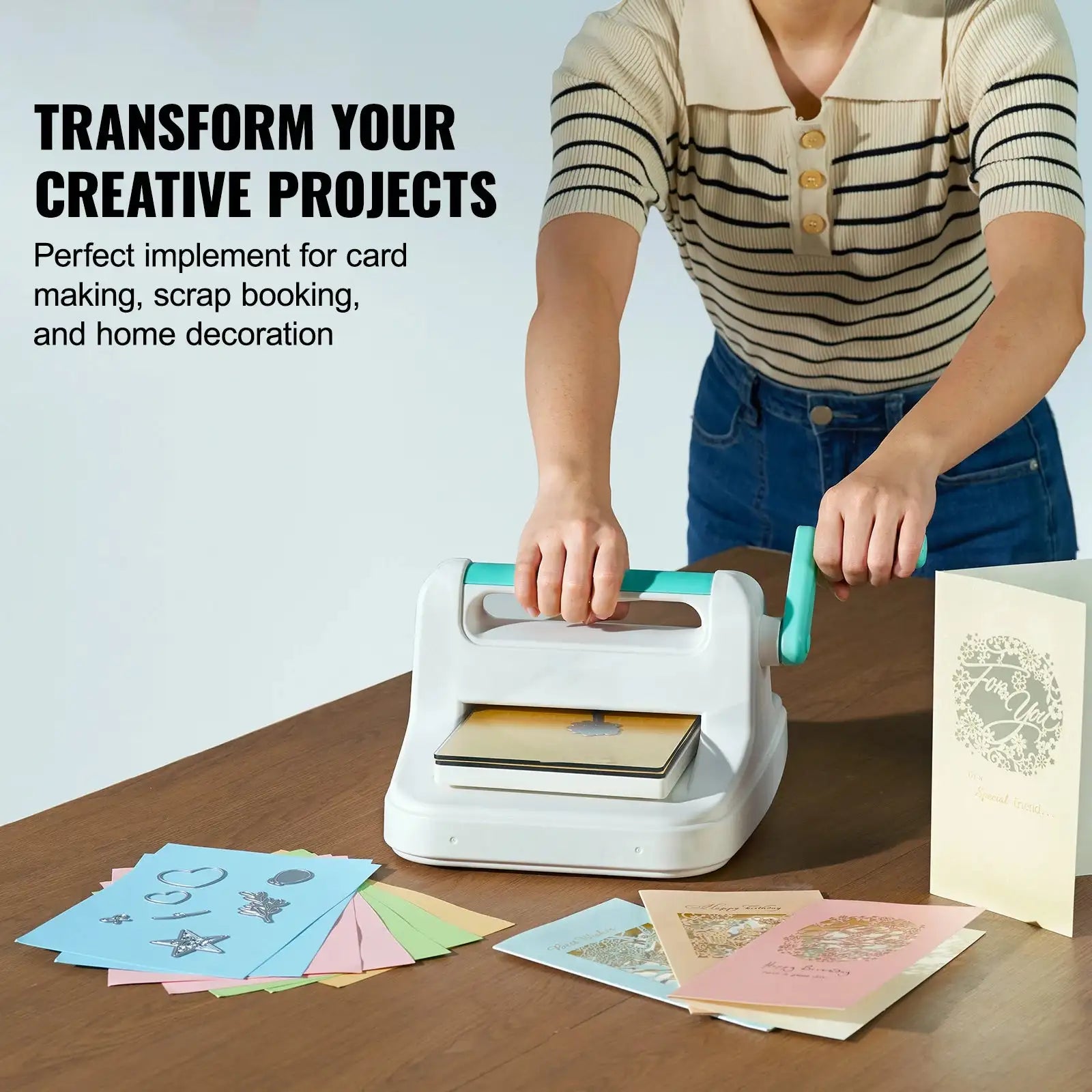 6/9in Manual Die Cutting Embossing Machine &ndash; Compact