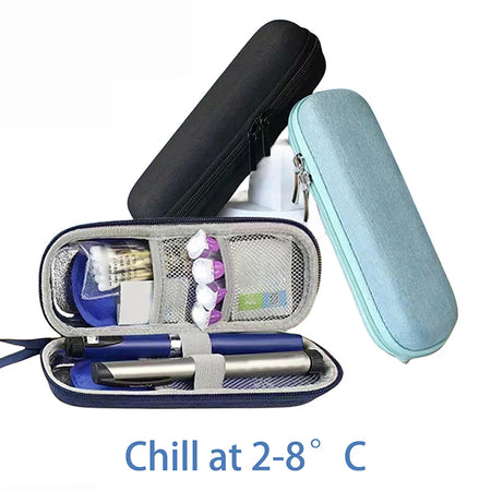 1Pc Waterproof Insulin Cooling Bag EVA - Thermal Insulated