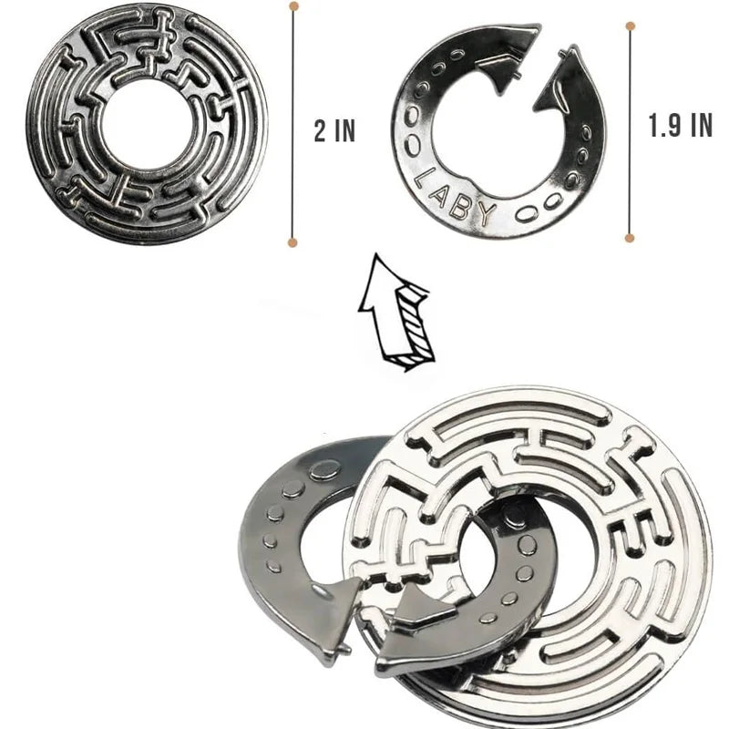 JUPR-009 Metal Puzzle &ndash; Brain Teaser For IQ Challenge