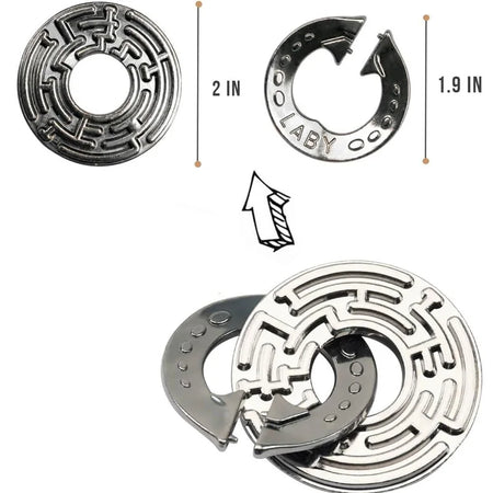 JUPR-009 Metal Puzzle &ndash; Brain Teaser For IQ Challenge