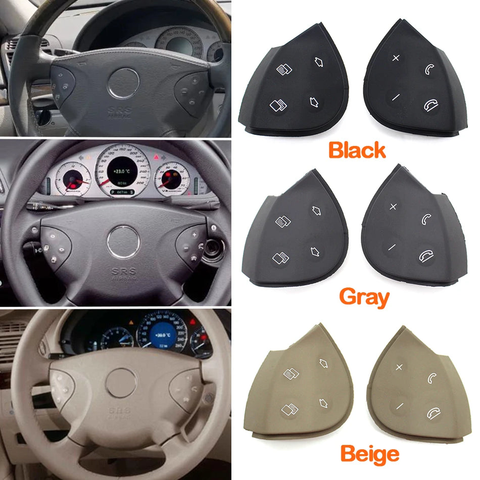 Steering Wheel Switch Repair Kit for Mercedes-Benz W211 2003-2006 Multi-Function Buttons