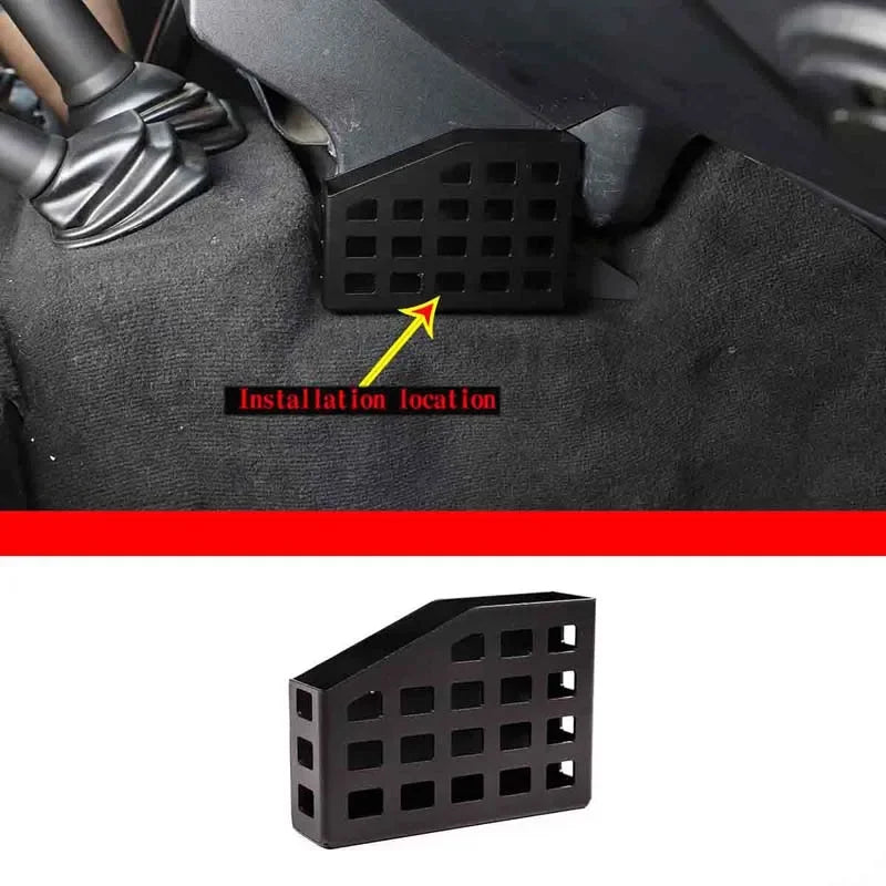 Land Rover Defender 110 Črn Aluminijasti Konzolni Shranjevalni Okvir