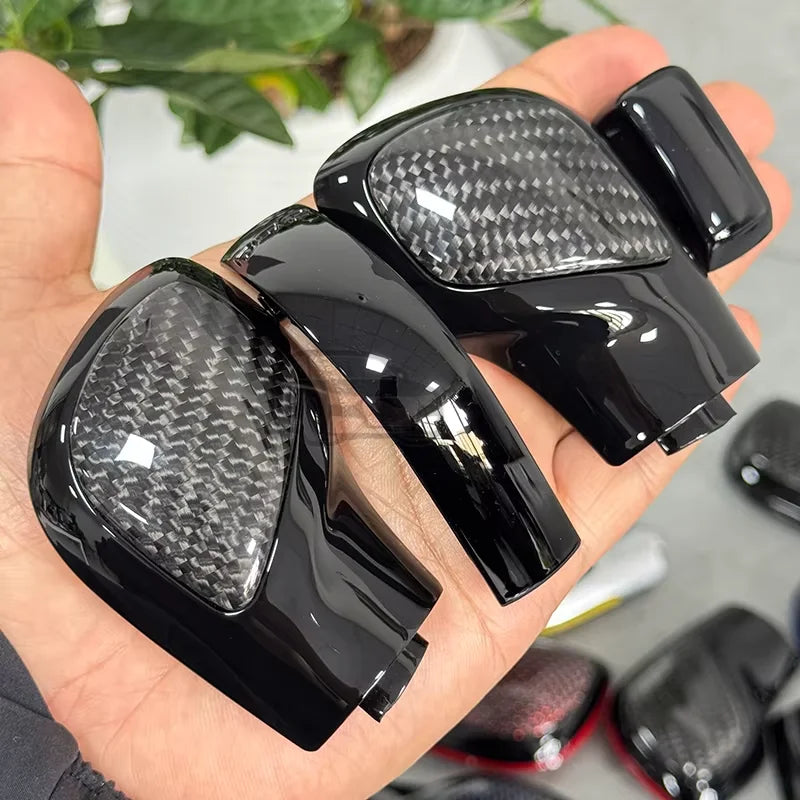 Κάλυμμα Πλευρικού Διακόπτη από Ίνες Άνθρακα Volkswagen Golf 6 7 R GTI, Λογότυπο DSG