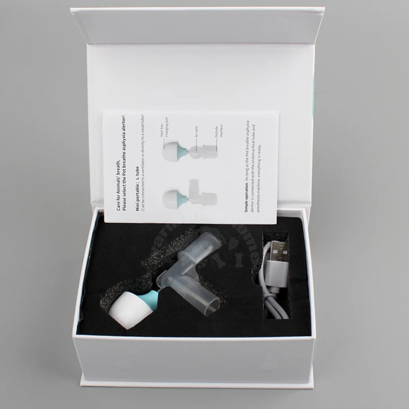 Rechargeable Veterinary Apnoea Alarm &ndash; Pet Breathing Alert Apnea Sensor