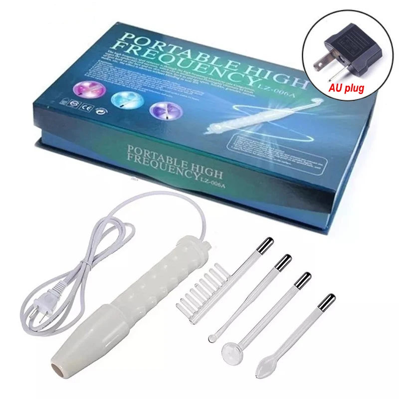 Portable High Frequency Appliance Wand &ndash; Skin Tightening AU plug