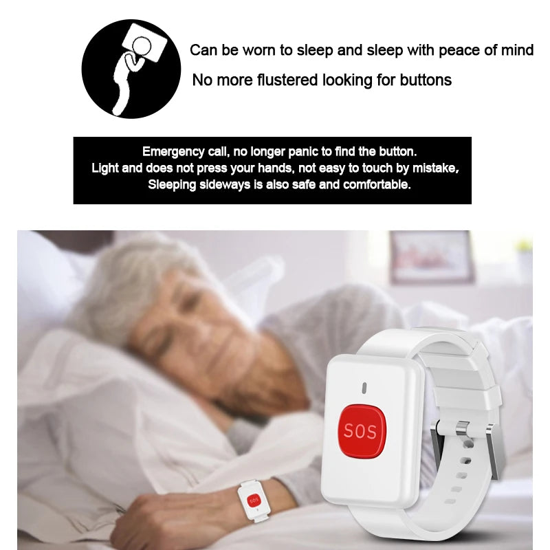 CP06 Wireless SOS Lanyard Call Button &ndash; One Touch Help