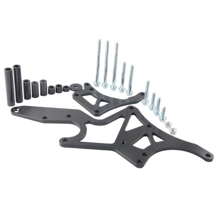 Anodized Aluminum Serpentine Alternator Bracket for GM LS 1999-2013 by InterCyprus Trading Ltd