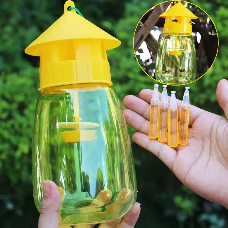 Reusable Fruit Fly Trap - Eco-Friendly Pest Control for Home &amp; Garden