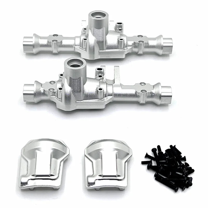 HB 1/10 RC Car Accessories &ndash; Metal Front Rear Axle Housing F R bridge covers-S