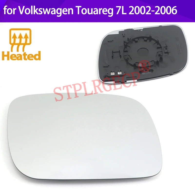 Sildāms spoguļa stikls Volkswagen Touareg 7L 2002-2006