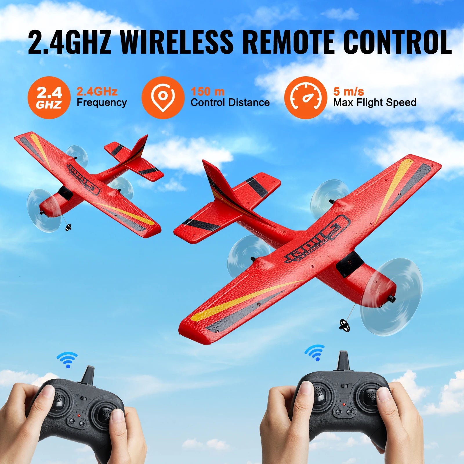SucceBuy Z50 RC Plane 2.4G 2CH &ndash; Six Axis Flight Stabilizer