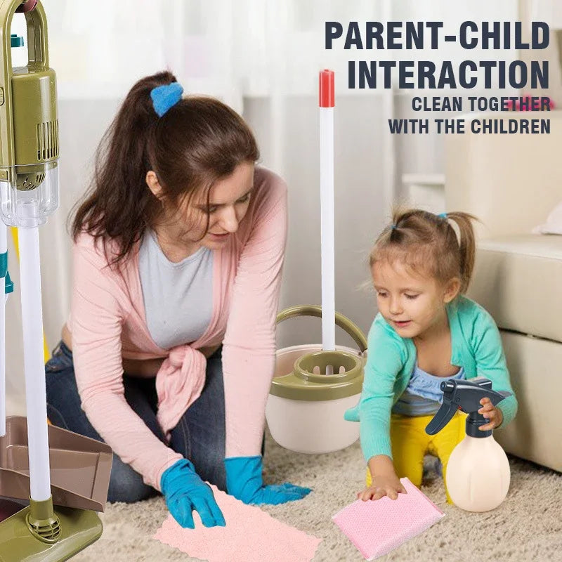 Simulation Cleaning And Hygiene Cart Tool Set &ndash; Educational Pretend Play Fun
