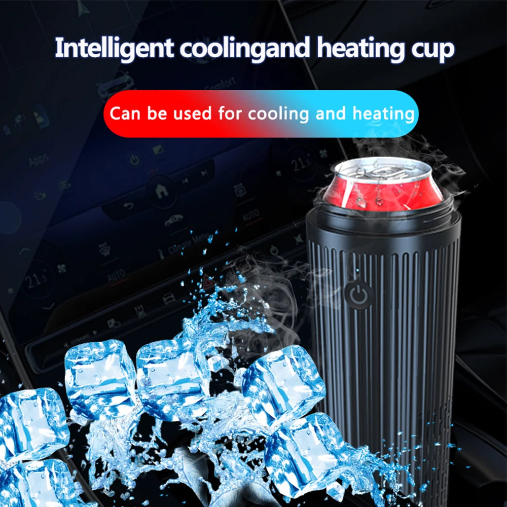 Smart 2 In 1 Car Heating Cooling Cup - Digital Temperature