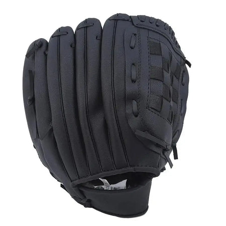 Baseball Glove Softball Practice Equipment &ndash; Size Range Black 12.5in