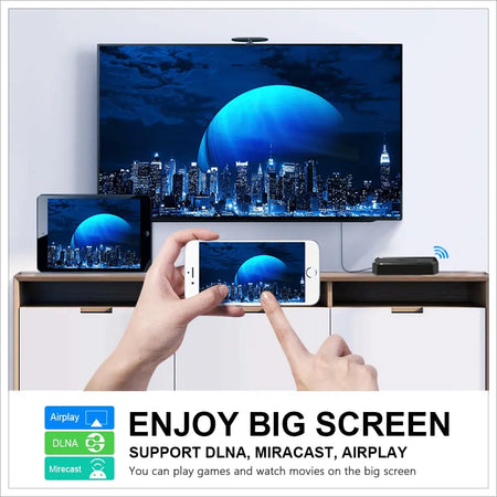 X96Q Smart Android TV Box with 4K Support &amp; Android 12.0