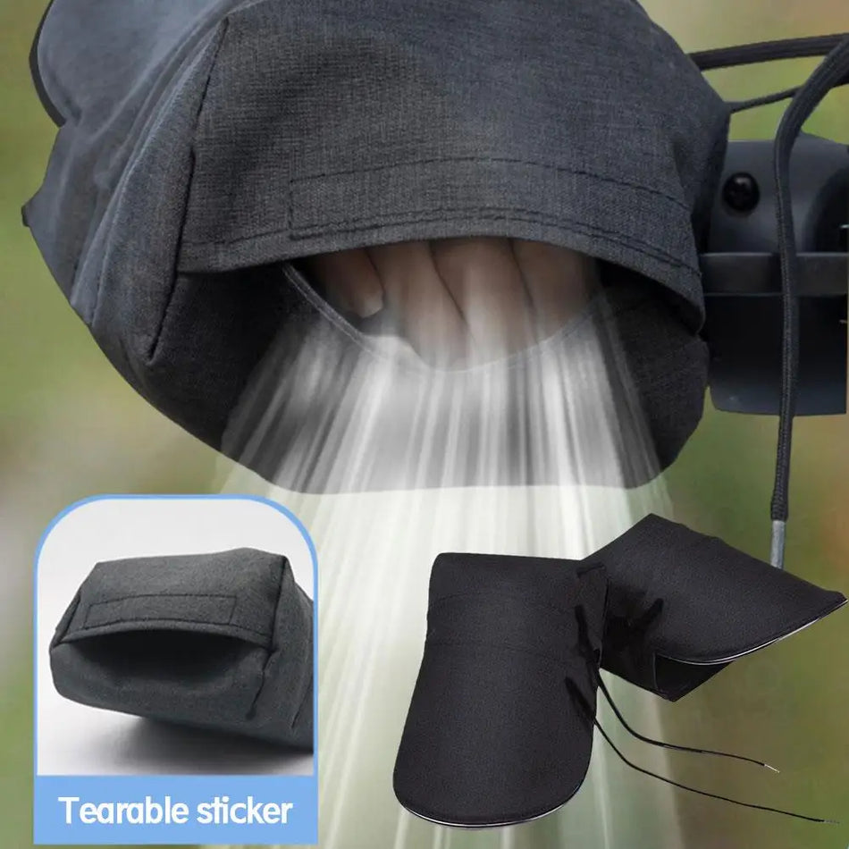 All-Weather Motorcycle Handlebar Gloves for E-Bikes and Scooters