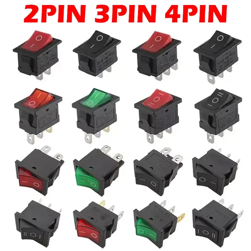 KCD1 Snap-In Boat Rocker Switch &ndash; Reliable On Off Functionality