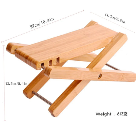 Miwayer Guitar Footstool &ndash; Adjustable Height, Non-Slip