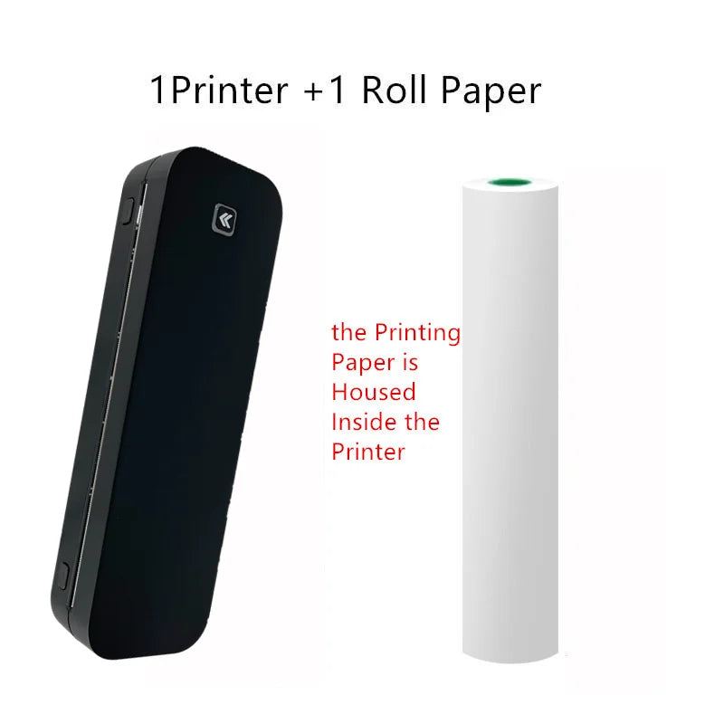 Smart Thermal Printer A4 Maker &ndash; Fast Wireless PDF Printing D210