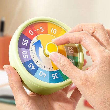 Classroom Visual Timer for Kids | Educational Countdown Tool | Silent 60-Minute Desk Timer