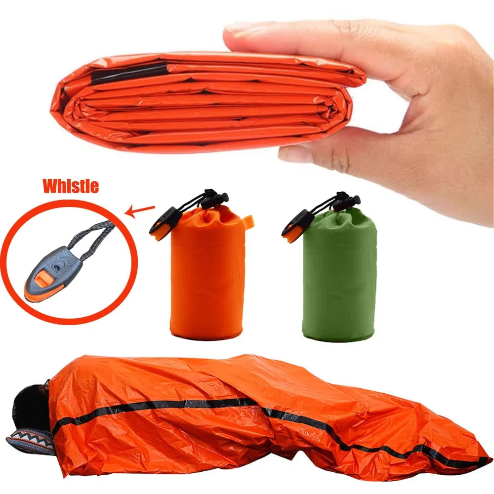 Waterproof Emergency Thermal Sleeping Bag &ndash; Lightweight