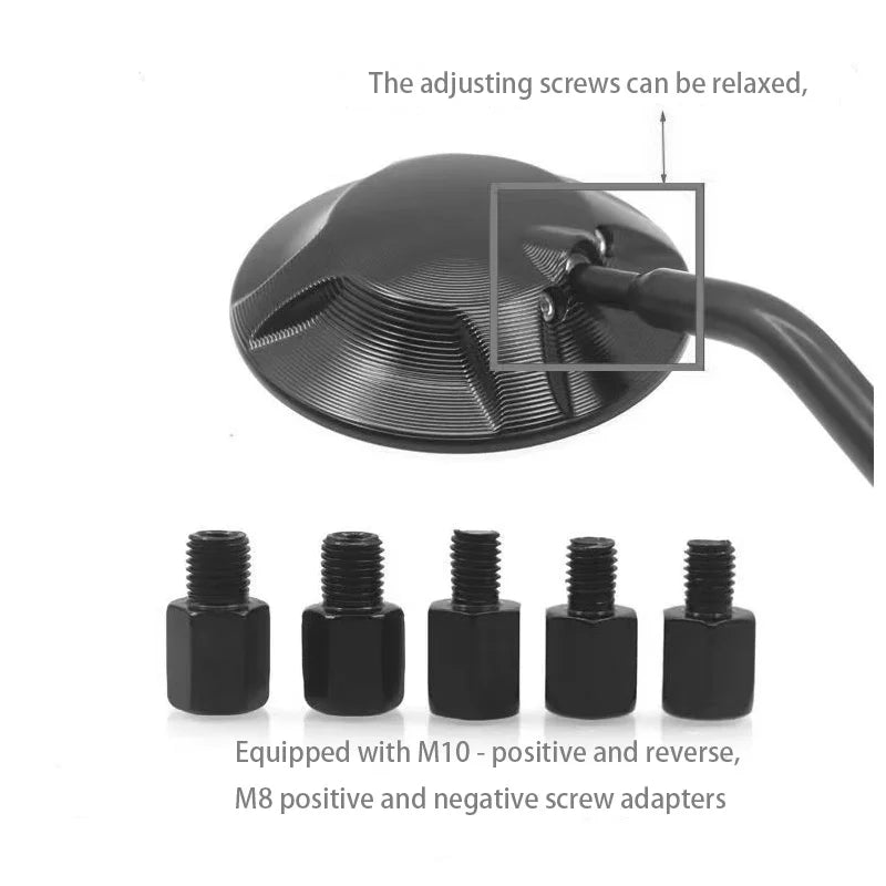 Ducati Scrambler 800 1100 Πίσω Καθρέφτες CNC Αλουμινίου