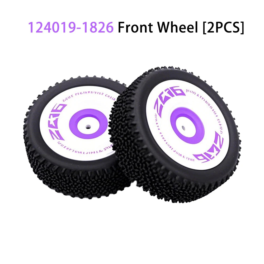WLtoys RC Car Wheels Original Tires &ndash; OEM Quality Fit 124019 Front
