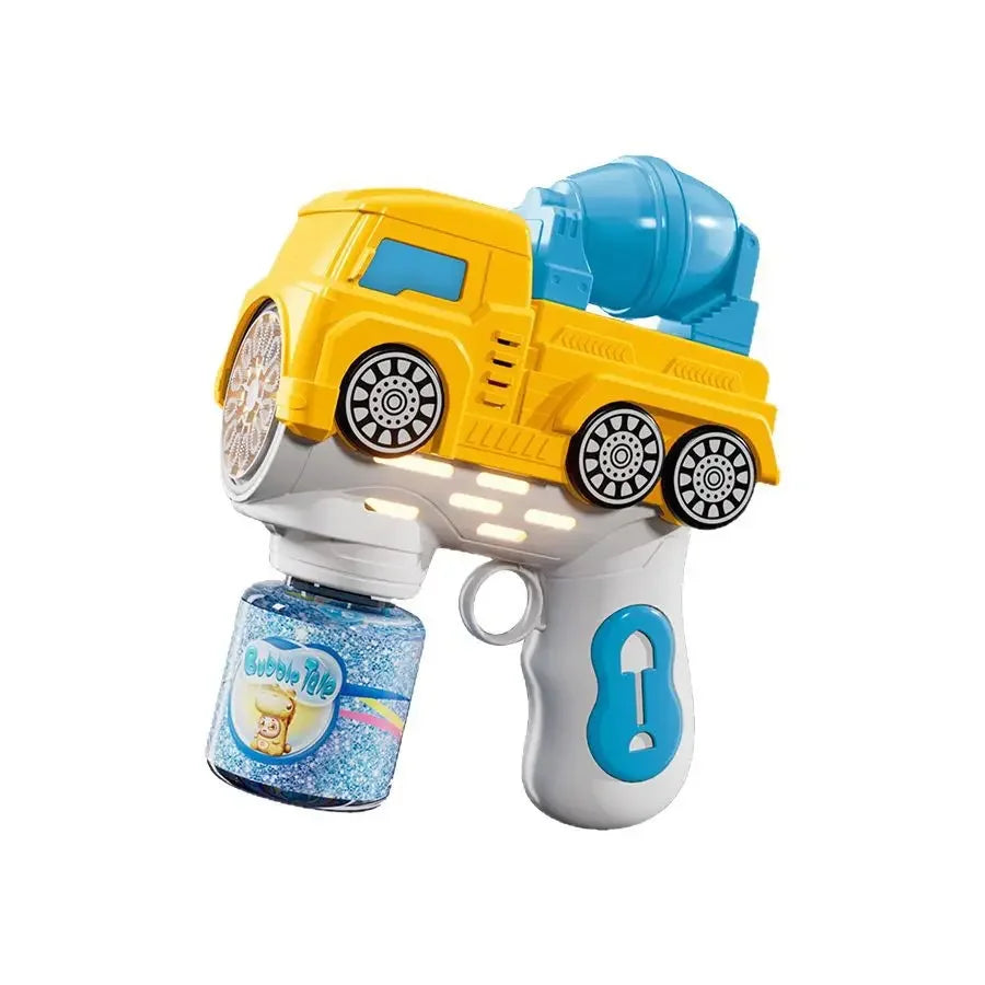Handheld Bubble Gun Car Model &ndash; LED Light Bubble Blower