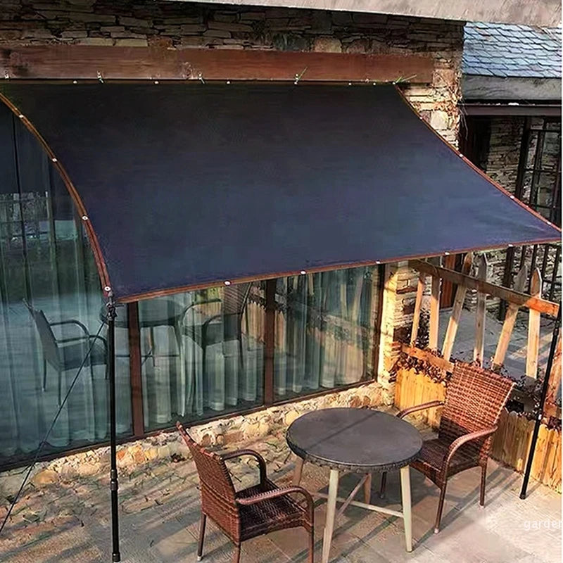Durable Black Outdoor Anti-UV Shade Net for Versatile Sun Protection