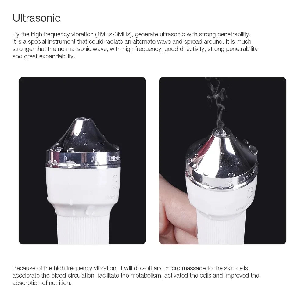 Ultrasonic Facial Machine &ndash; Whitening And Lifting Power