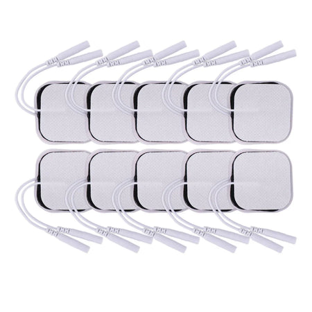 SUOLAER Non-Woven Fabric Self-Adhesive TENS Electrodes Pads for Physiotherapy