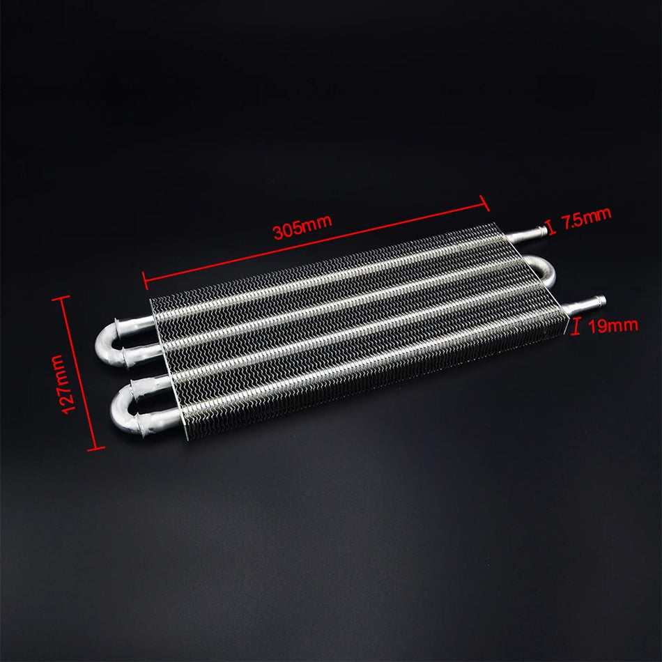 Universaalne 4-realine alumiiniumist käigukasti õlikülmiku komplekt, kaug-radiaatori muundur