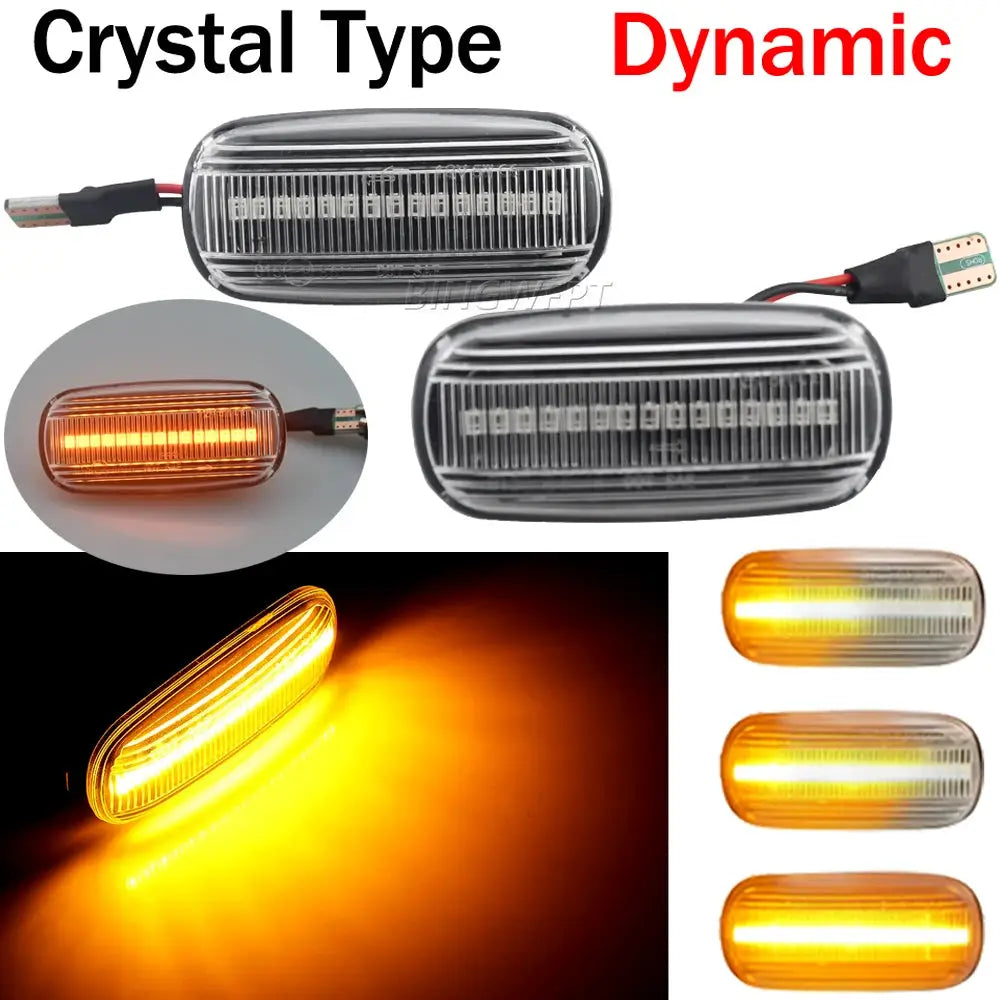 BINGWFPT Amber Yellow LED Front Fender Side Marker Light For Audi A3 S3 8P A4 S4 RS4 B6 B7 B8 A6 S6 RS6 C5 C7 Turn Signal Light by InterCyprus Trading Ltd