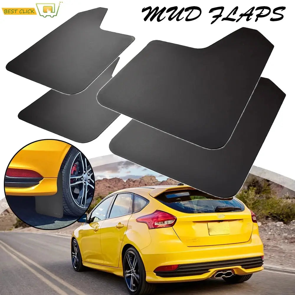 For Ford Focus ST RS SE Titanium LT XR5 Mk MK2 MK3 MK4 2 3 4 ST250 Rally Mud Flaps Mudflaps Splash Guards Mudguards 2019 by InterCyprus Trading Ltd