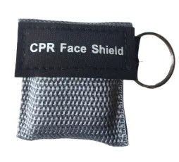 CPR Resuscitator Mask &ndash; Portable Emergency Aid Tool grey